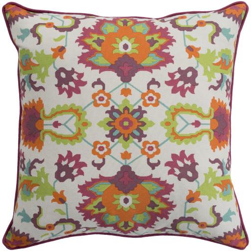 Surya Technicolor TEC-004 18"H x 18"W Pillow Kit