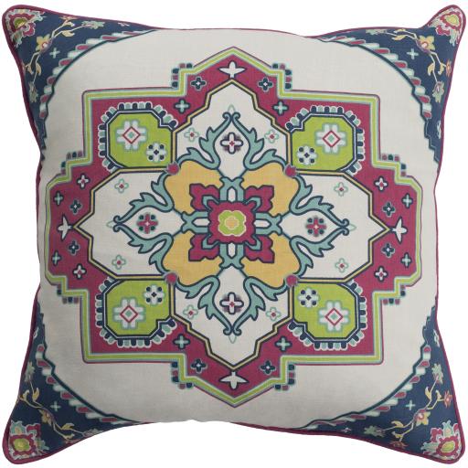 Surya Technicolor TEC-022 18"H x 18"W Pillow Kit