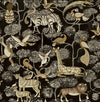 A-Street Prints Whimsy Rigby Black Wallpaper