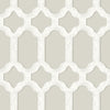 Brewster Home Fashions Chesapeake Wildflower Chervil Trellis Light Grey Wallpaper