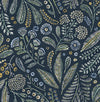 A-Street Prints Whimsy Briar Navy Wallpaper