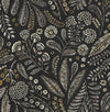 A-Street Prints Whimsy Briar Black Wallpaper