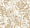 A-Street Prints Whimsy Nelda Gold Wallpaper