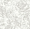 A-Street Prints Whimsy Nelda Silver Wallpaper