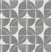 A-Street Prints Solace Baxter Charcoal Wallpaper