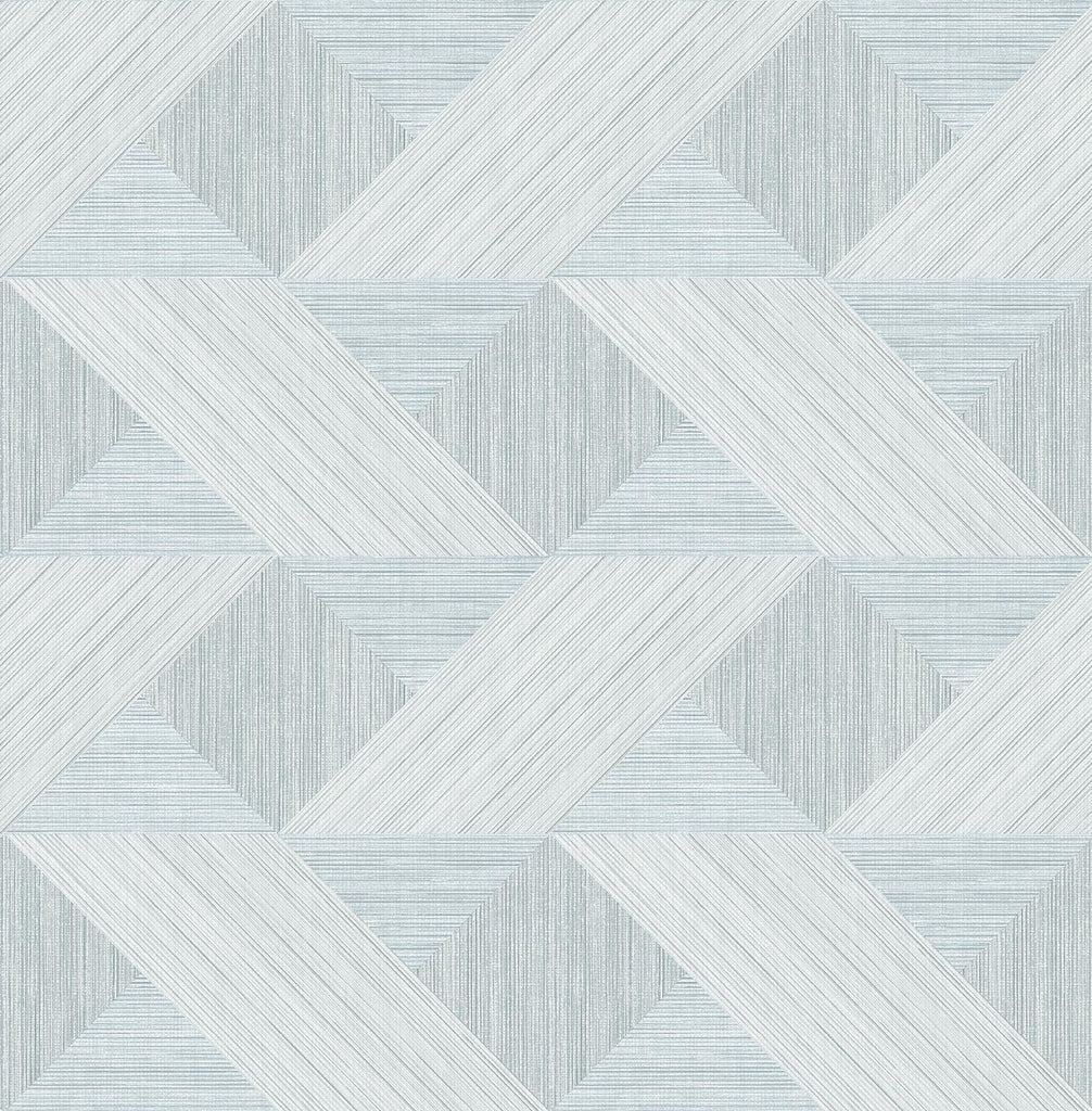 A-Street Prints Presley Light Blue Tessellation Wallpaper