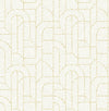 A-Street Prints Harmony Integrity Yellow Wallpaper