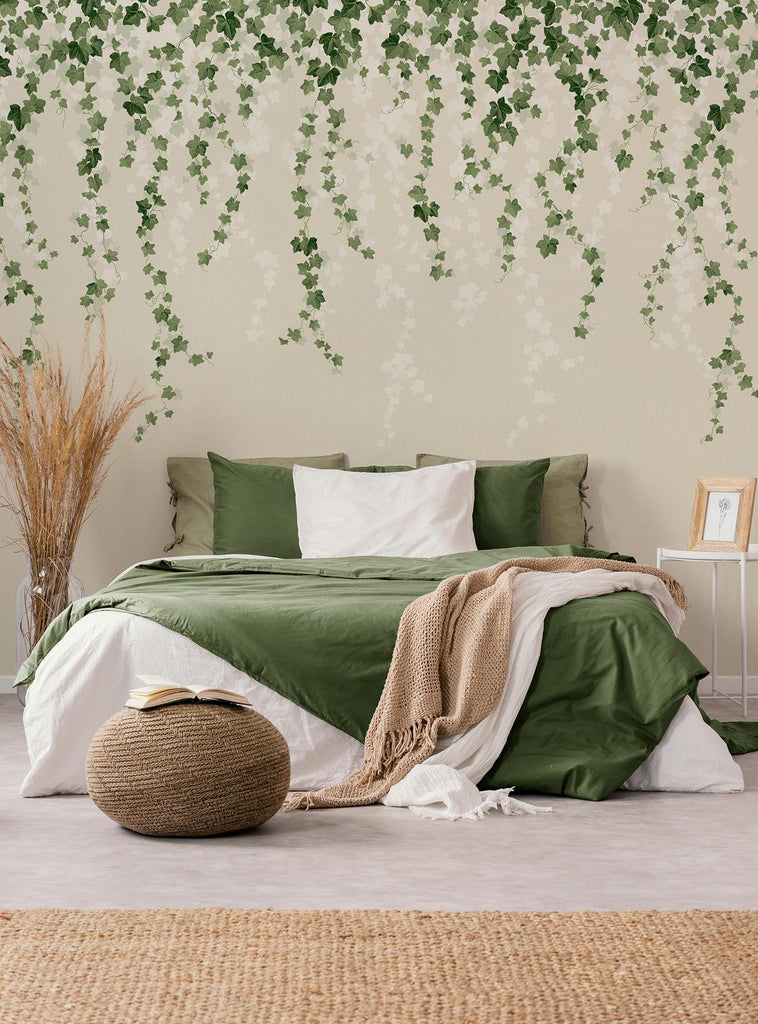 Brewster Home Fashions Trailing Ivy Green Wall Mural