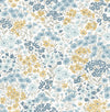 Brewster Home Fashions Advantage Westbury Forest Ditsy Light Blue Wallpaper