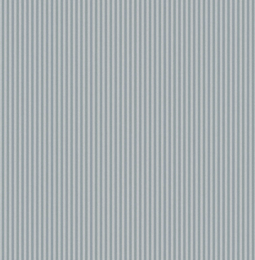 Brewster Home Fashions Ticking Blue Stripe Wallpaper