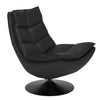 Noir Dante Swivel Chair