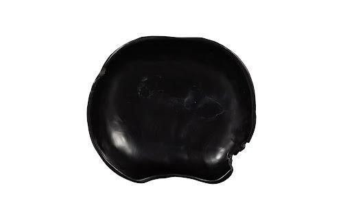 Phillips Collection Teak Wood Black Bowl