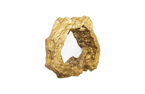 Phillips Collection Rock Pond Gold Leaf Mirror