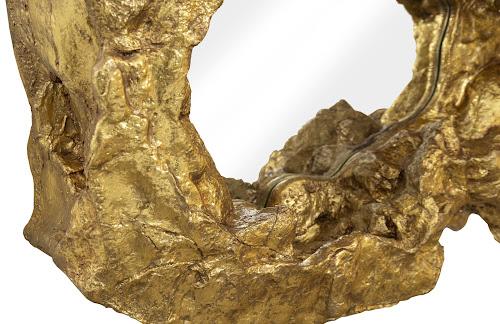 Phillips Collection Rock Pond Gold Leaf Mirror