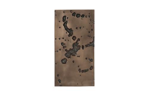 Phillips Collection Splotch Wall Art Rectangle Bronze Finish Accent