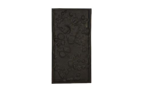 Phillips Collection Splotch Wall Art Rectangle Silver Leaf Accent