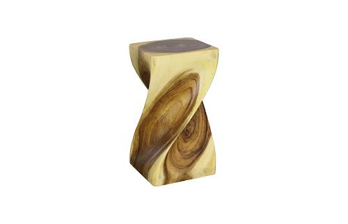 Phillips Collection Twist Pedestal Natural Accent