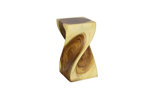 Phillips Collection Twist Pedestal Natural Accent