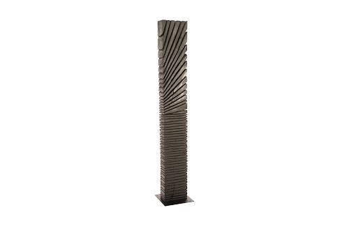 Phillips Collection Black Wood Abstract Sculpture Assorted with Natural Characteristics Accent