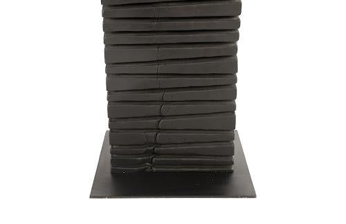 Phillips Collection Black Wood Abstract Sculpture Assorted with Natural Characteristics Accent