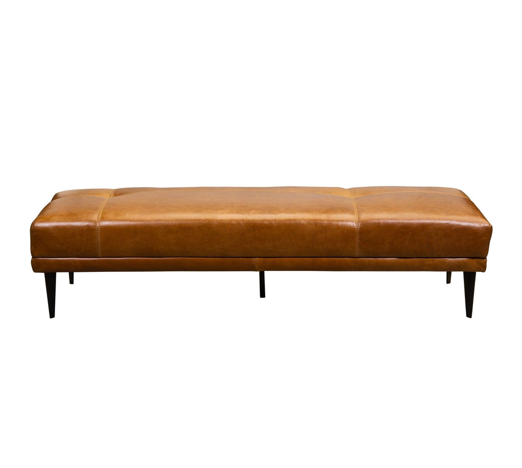 Olivia & Quinn Convo  Bench Ottoman in Yukon Saddle