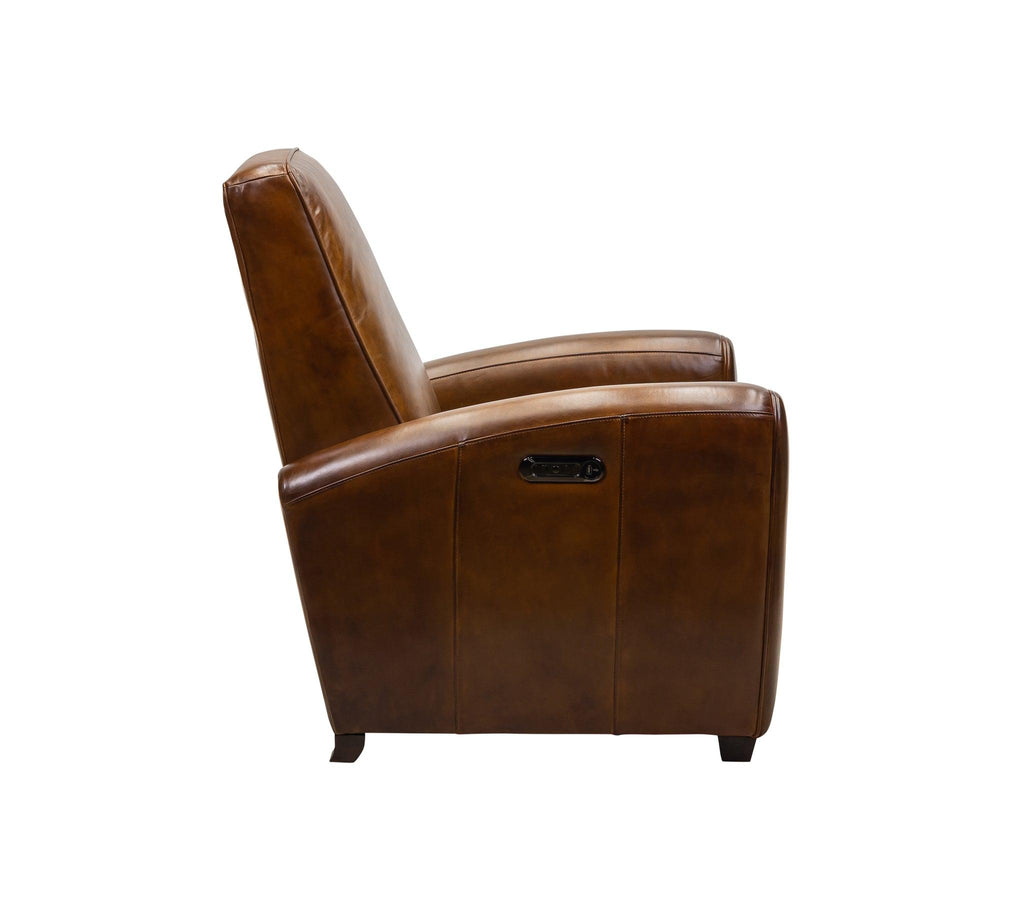 Olivia & Quinn Seine  Power Recliner in Wakefield Saddle