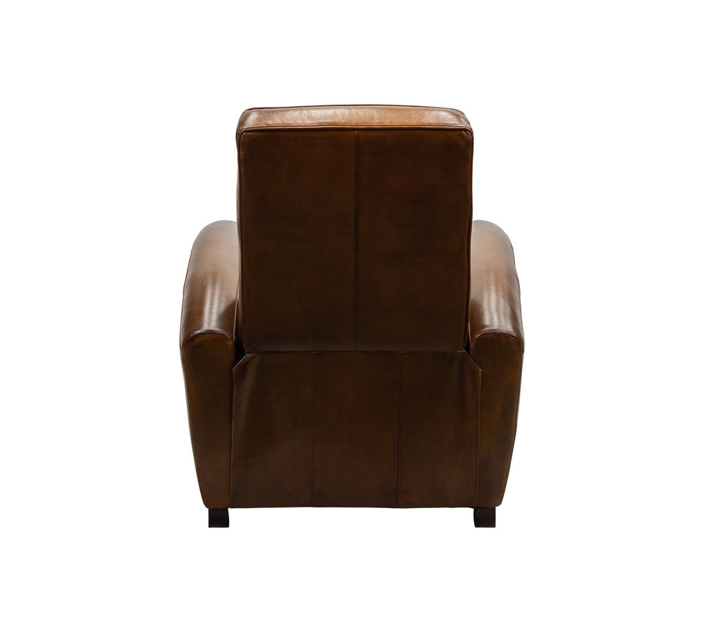 Olivia & Quinn Seine  Power Recliner in Wakefield Saddle