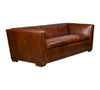 Olivia & Quinn Gloria Sofa In Linden Chocolate