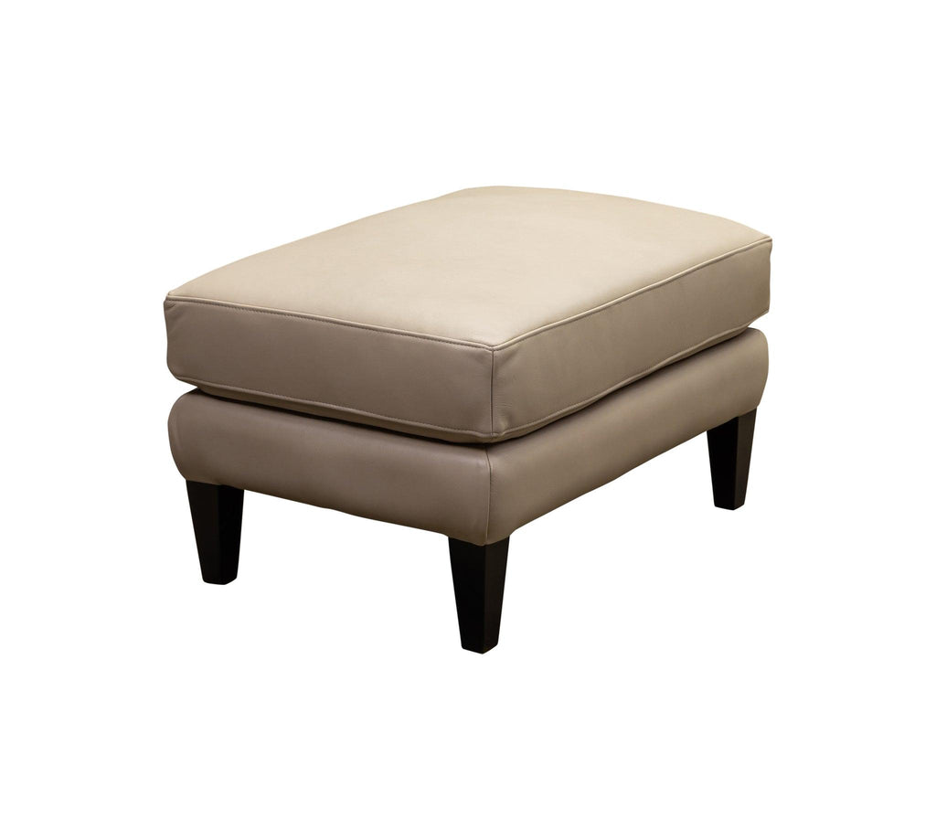 Olivia & Quinn Jane Ottoman in Morgan Flax