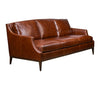 Olivia & Quinn Emily Sofa In Linden Chocolate