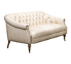 Olivia & Quinn Corrine  Loveseat In Ashland Pearl