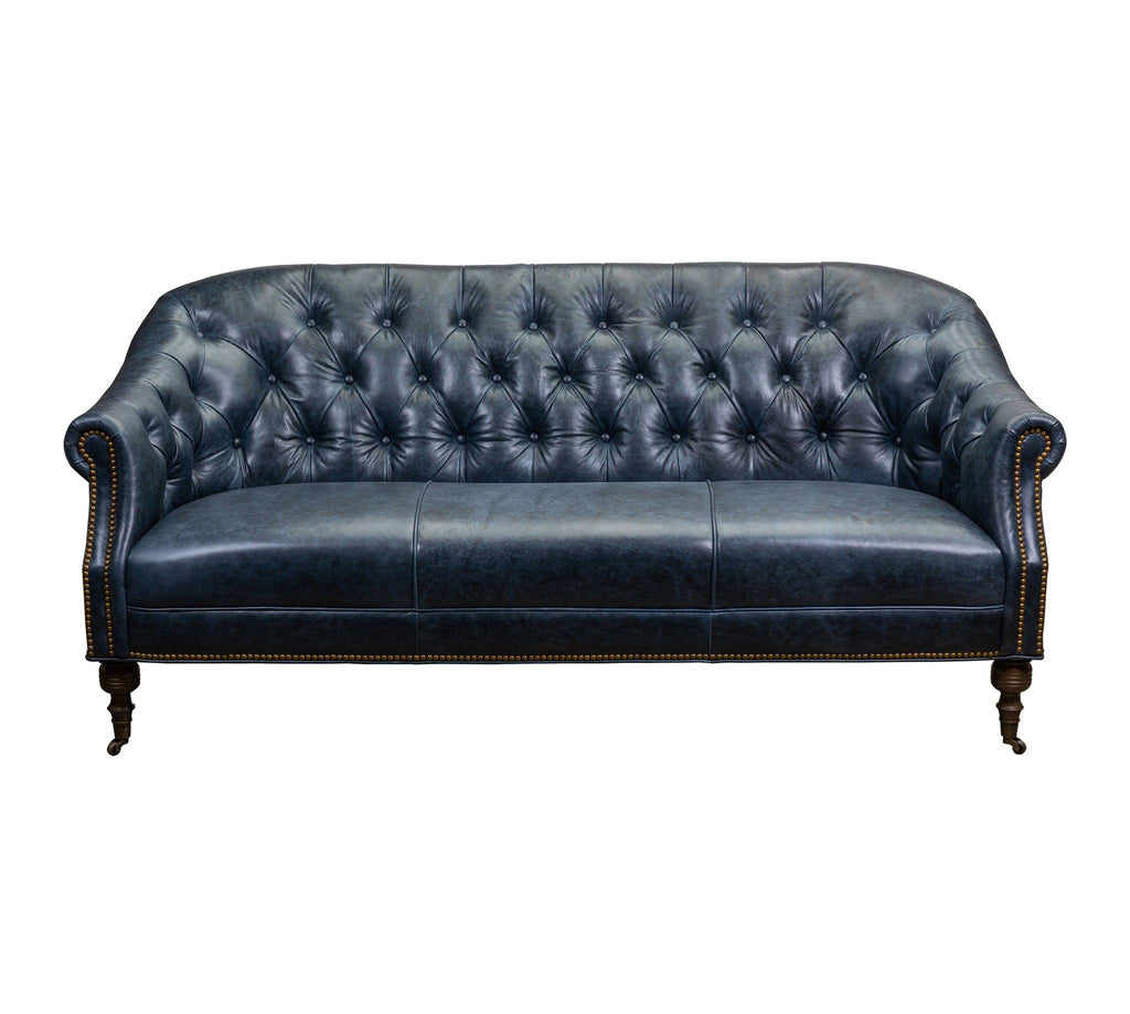 Olivia & Quinn Corrine Loveseat in Kardi Sapphire