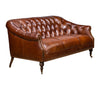 Olivia & Quinn Corrine  Loveseat In Linden Chocolate