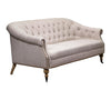 Olivia & Quinn Corrine  Loveseat In Orville Porcelain W/ Never Fear Protection