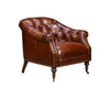 Olivia & Quinn Corrine Chair In Linden Chocolate