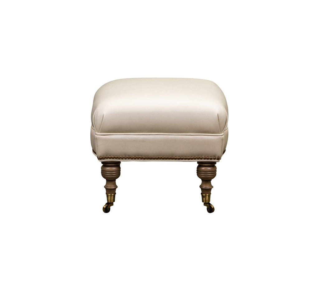 Olivia & Quinn Corrine Ottoman in Ashland Pearl