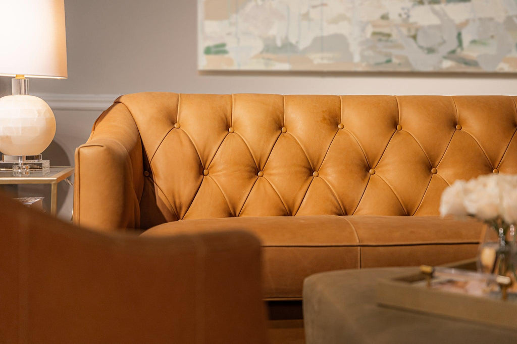 Olivia & Quinn Brighton Sofa in Dilworth Camel