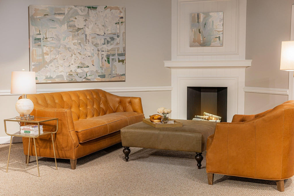 Olivia & Quinn Brighton Sofa in Dilworth Camel