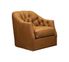 Olivia & Quinn Brighton Swivel Chair In Dilworth Camel