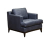 Olivia & Quinn Luna Chair In Angelina Midnight