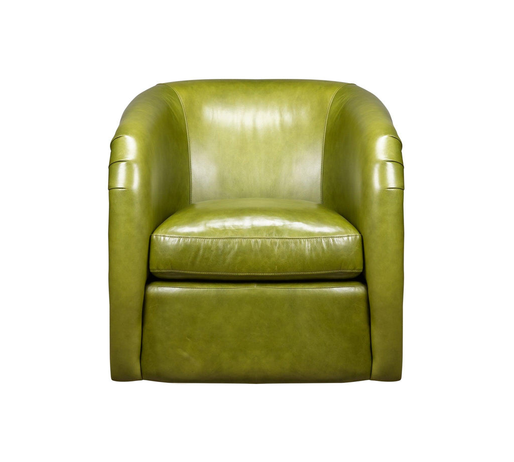 Olivia & Quinn A'Buzz Swivel Chair in Pippa Peridot