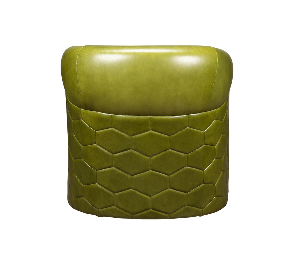 Olivia & Quinn A'Buzz Swivel Chair in Pippa Peridot