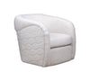 Olivia & Quinn A'Buzz Swivel Chair In Del Ray Pearl W/ Never Fear Protection