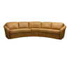 Olivia & Quinn Capri Sectional In Sorrento Camel