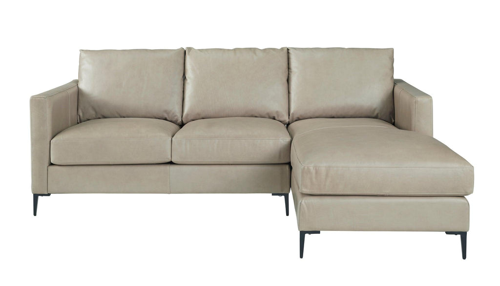 Olivia & Quinn Taylor Sectional in McCann Mushroom