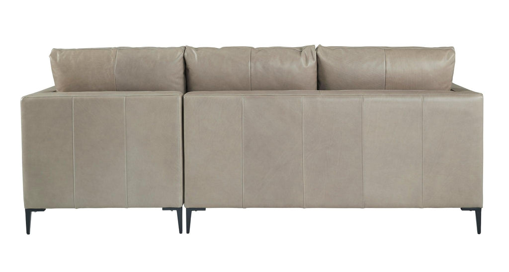 Olivia & Quinn Taylor Sectional in McCann Mushroom