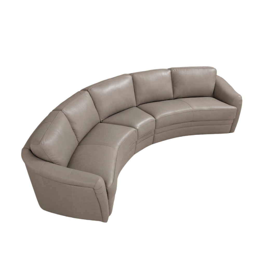 Olivia & Quinn Capri Sectional in Sorrento Pewter