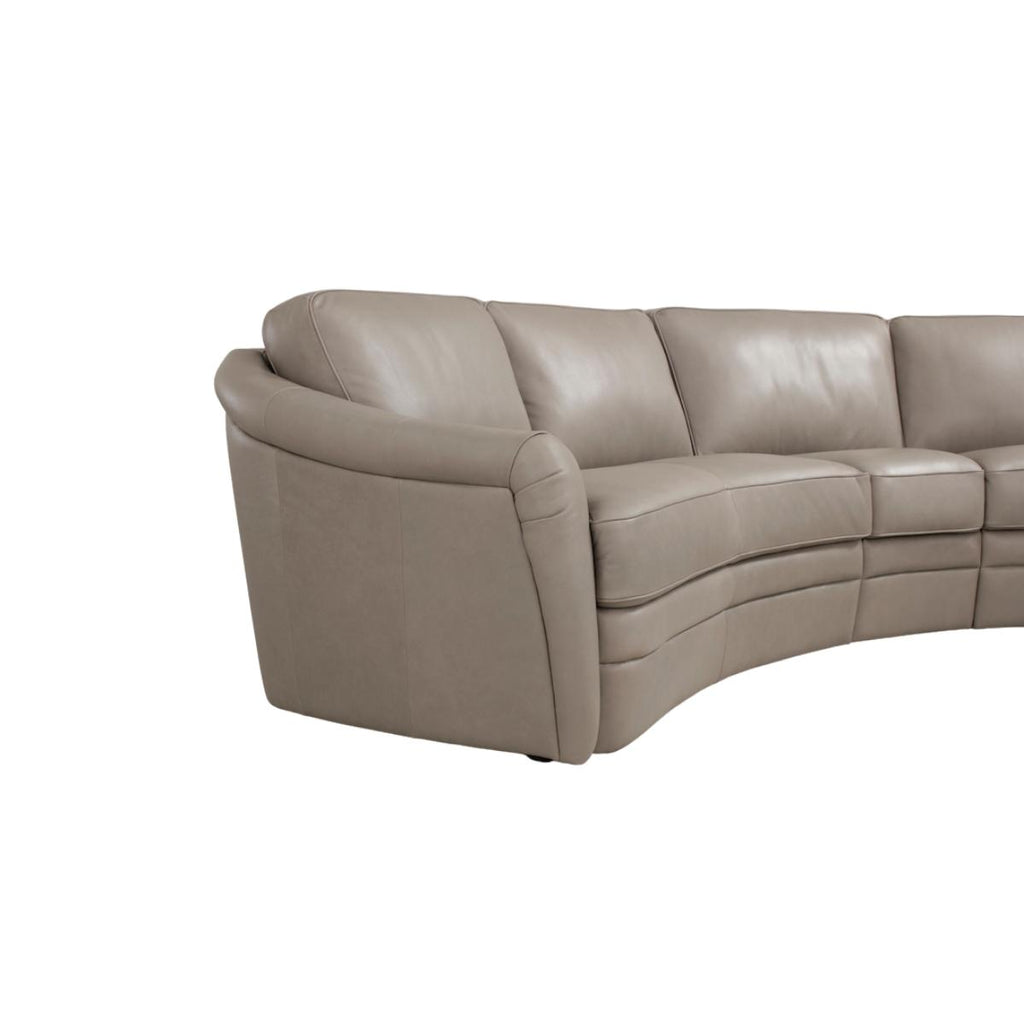 Olivia & Quinn Capri Sectional in Sorrento Pewter