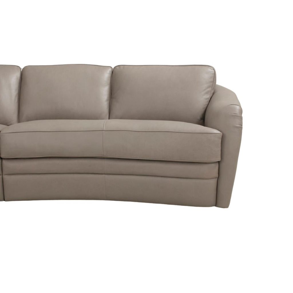 Olivia & Quinn Capri Sectional in Sorrento Pewter