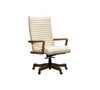 Olivia & Quinn Kenan Executive Swivel Chair In Ashland Pearl